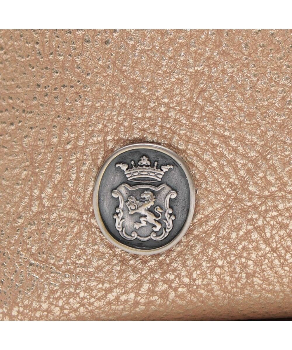 A.D.M.J. 【牛革】メタリックレザー/キューブトート21cm 