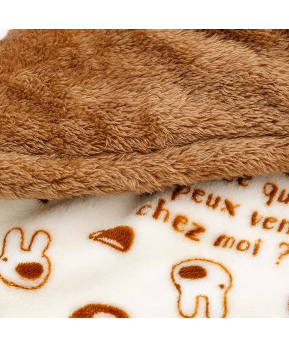 PET PARADISE リサとガスパール 遠赤外線 ボア マット 《カフェ柄》 