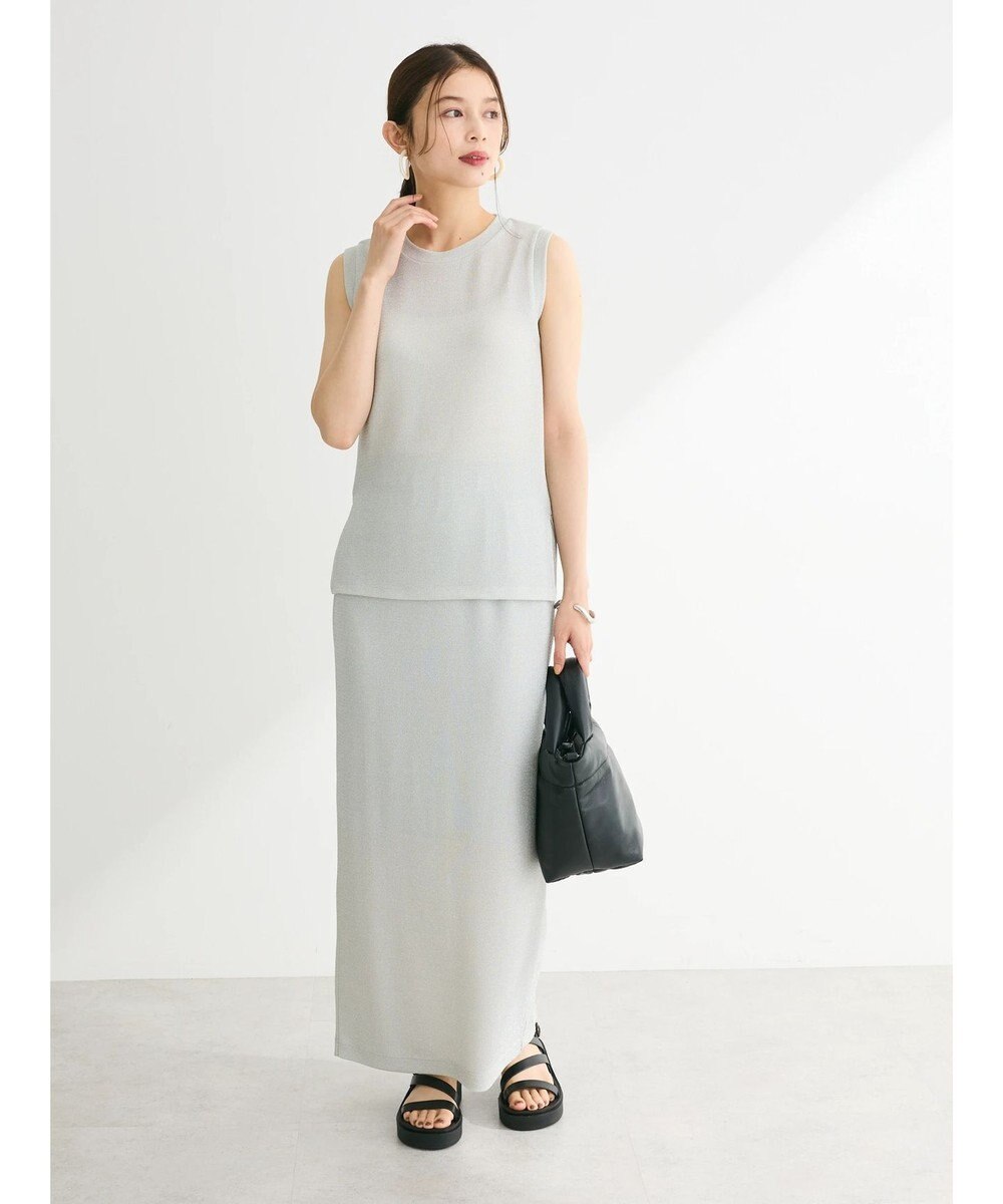 Green Parks ・Ｐｅｔｉｔ　Ｆｌｅｕｒ　ラメナロースカート 