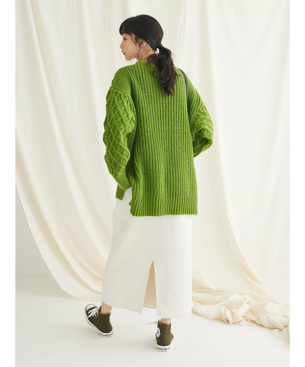 CRAFT STANDARD BOUTIQUE ブラッシングケーブルニット 