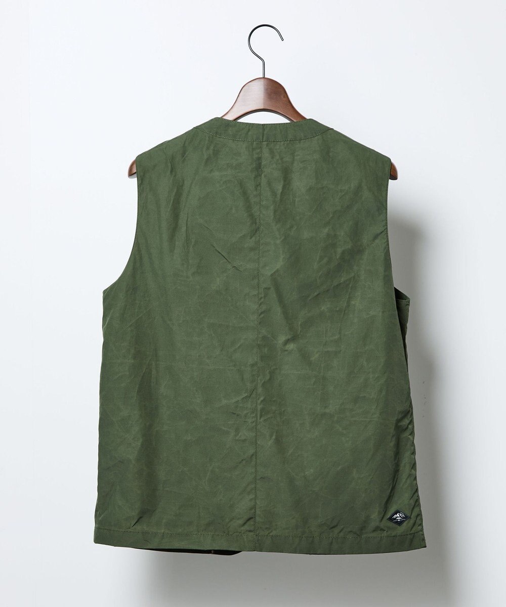 JOSEPH ABBOUD MOUNTAIN 【軽量・テ―ム・ヤルビーコラボ】プリント ワックスクロス ベスト 