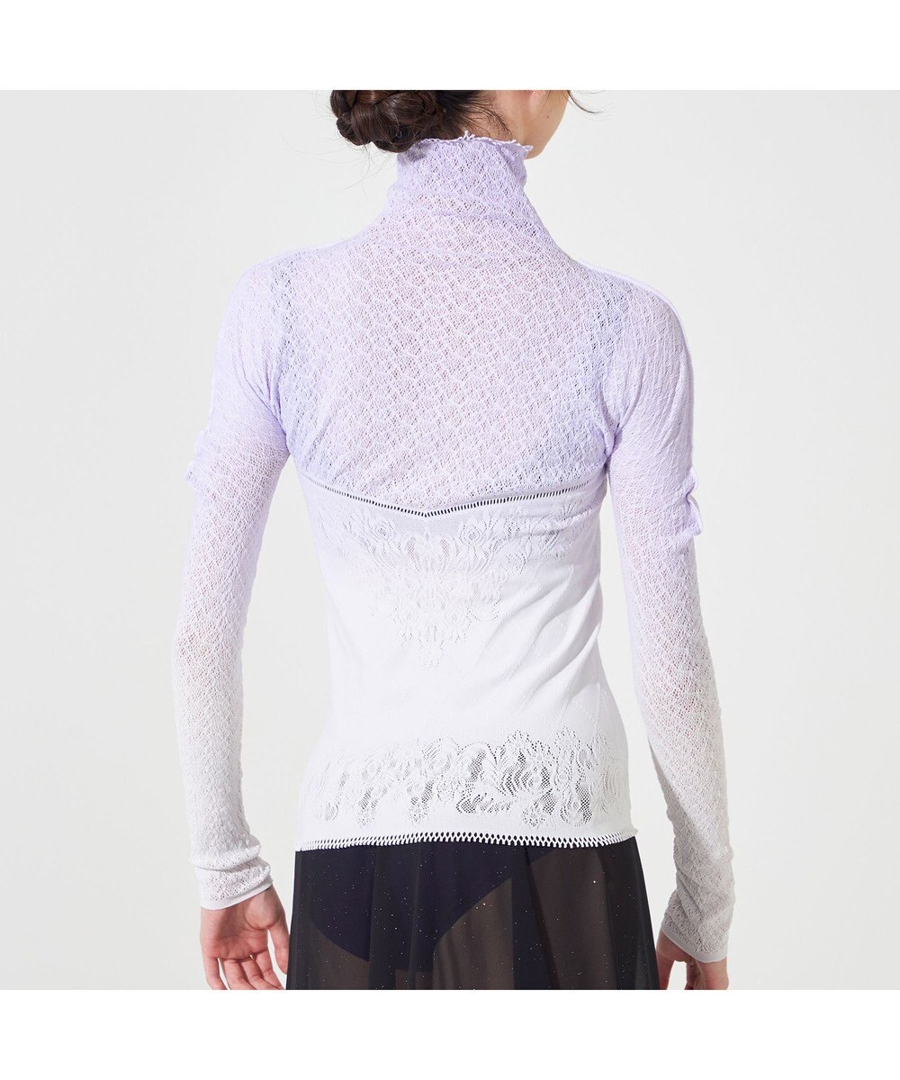 Chacott 【ノーソーイングニット】クリスタルグラデーショントップ 