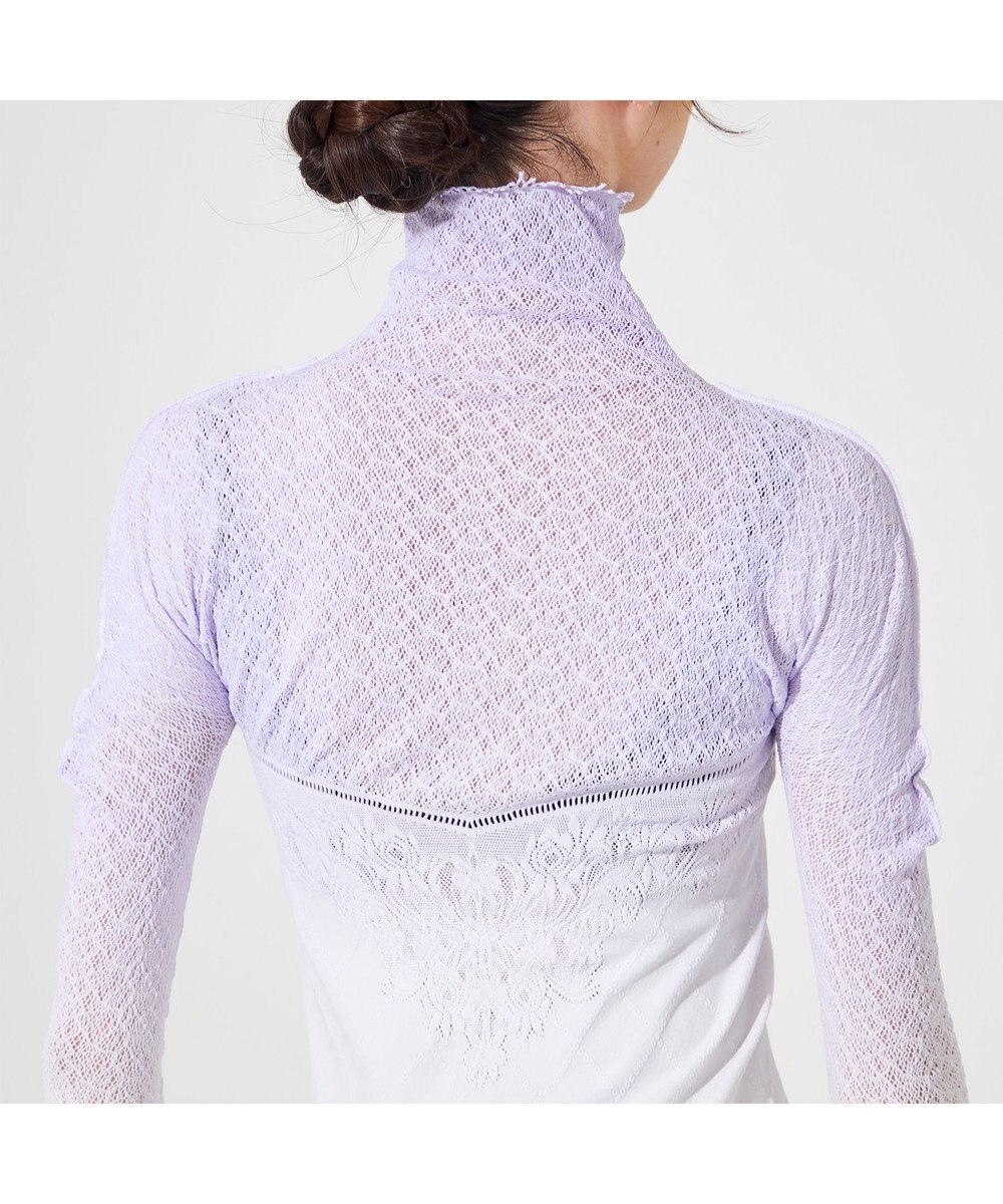 Chacott 【ノーソーイングニット】クリスタルグラデーショントップ 