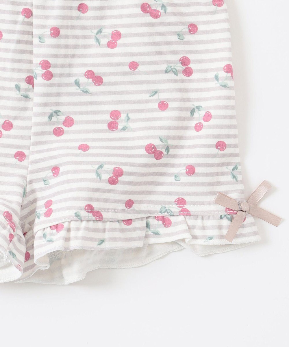 ANY KIDS 無地/総柄 1分丈スパッツ 