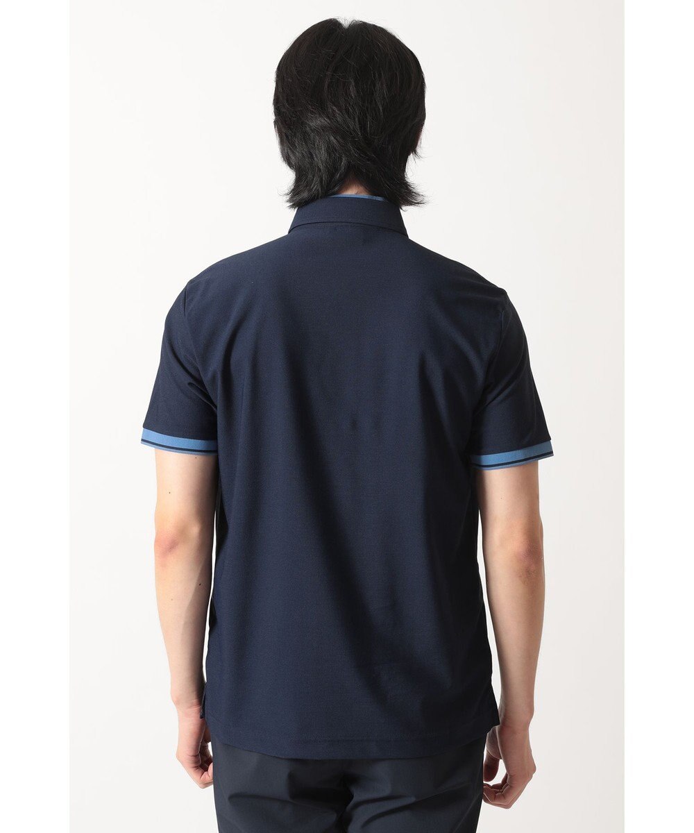 DAKS ダブルカラー スポーティーポロ 