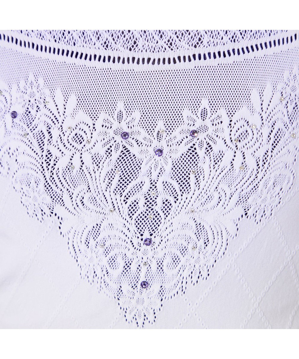 Chacott 【ノーソーイングニット】クリスタルグラデーショントップ 