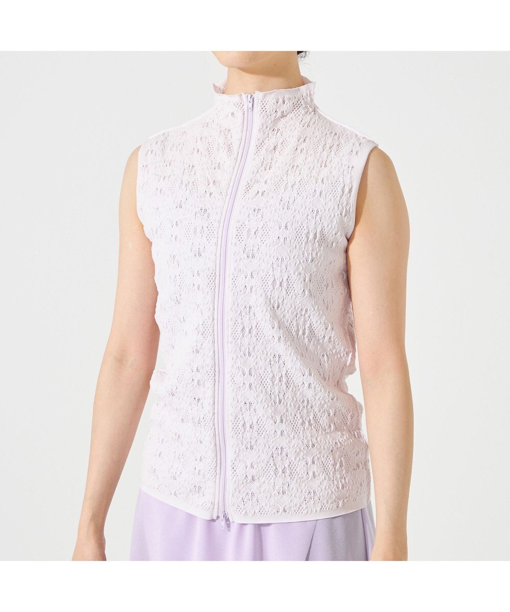 Chacott 【ノーソーイングニット】レーシーバレエニットベスト 