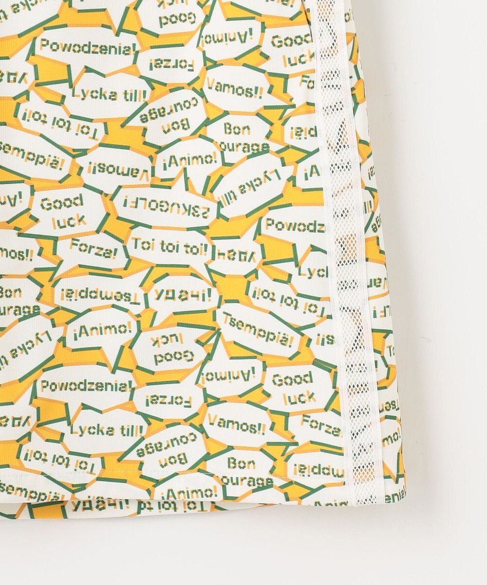 23区GOLF 【WOMEN】【吸水速乾/UVカット】YELL総柄プリントスカート 