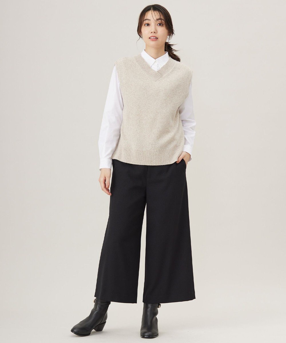 J.PRESS LADIES 【洗える】PINオックス ボタンダウン シャツ 