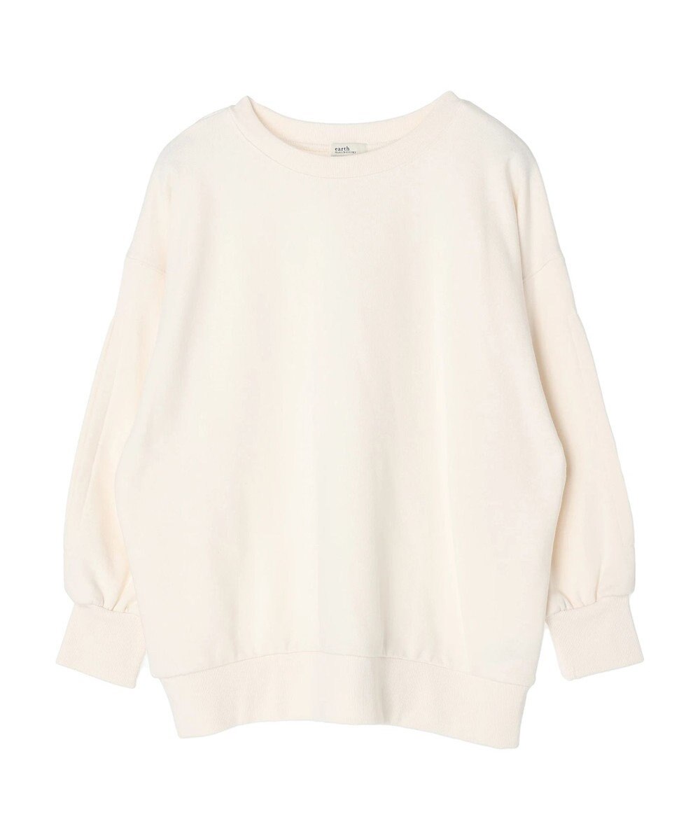 earth music&ecology 袖スリットスウェット 