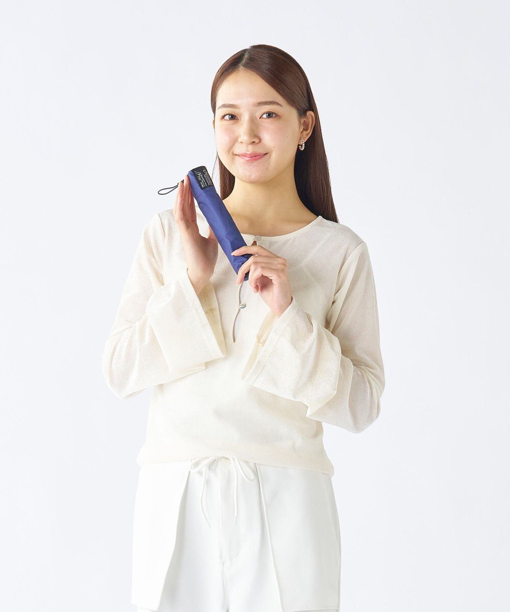 MOONBAT 【遮光100％/超軽量/大きめ】マジで軽い傘 晴雨兼用 折りたたみ日傘 マジカルテックプロテクション 61cm 