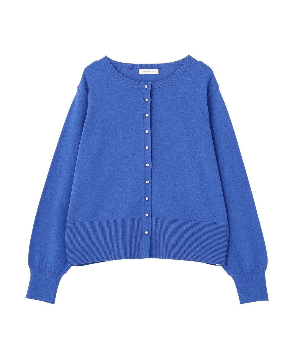 Green Parks 金釦コンパクトニットカーディガン 