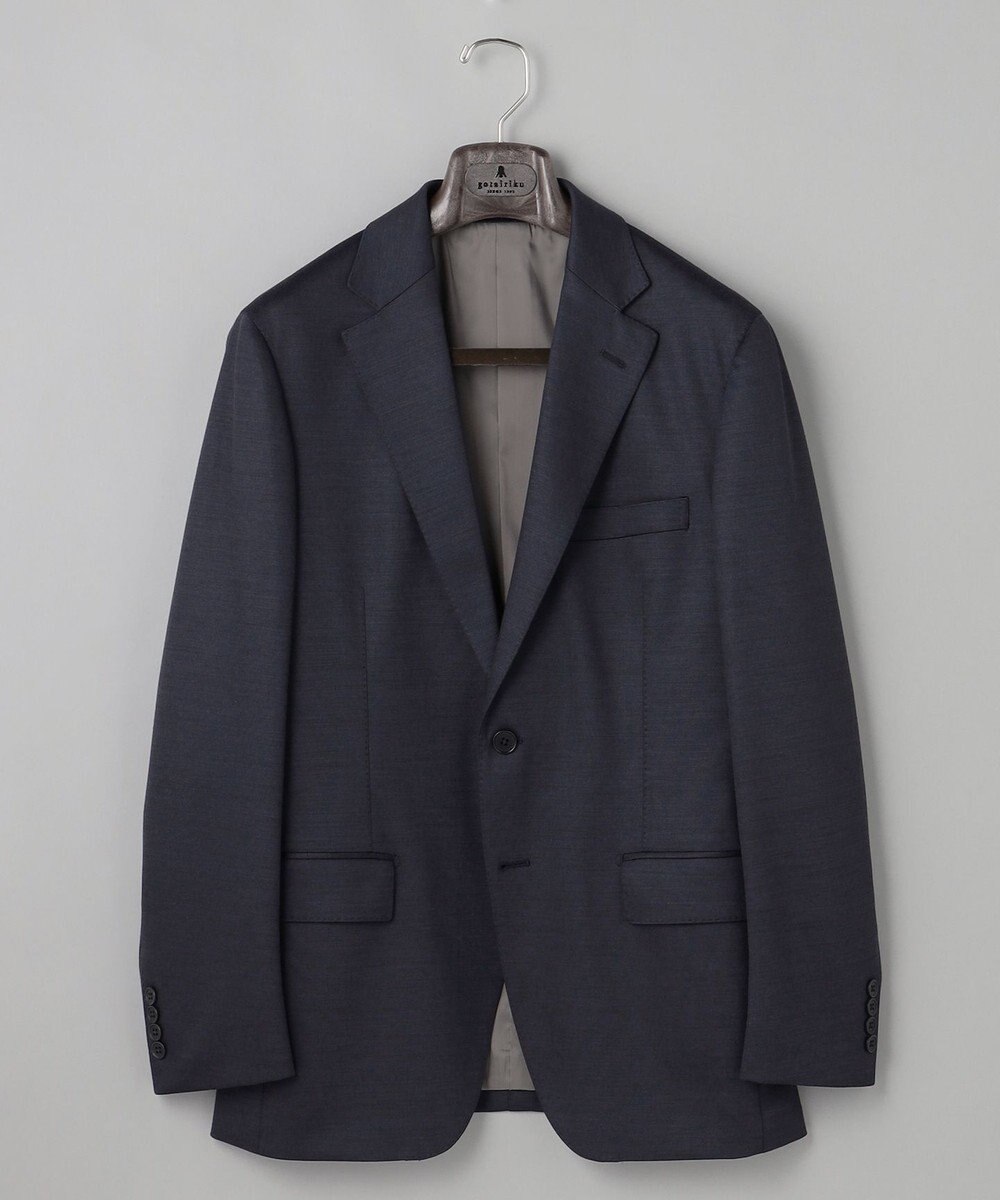 GOTAIRIKU セットアップ対応【洗える/ストレッチ/シワになりにくい】ウォッシャブルジャージー セットアップジャケット_無地（25年モデル） 