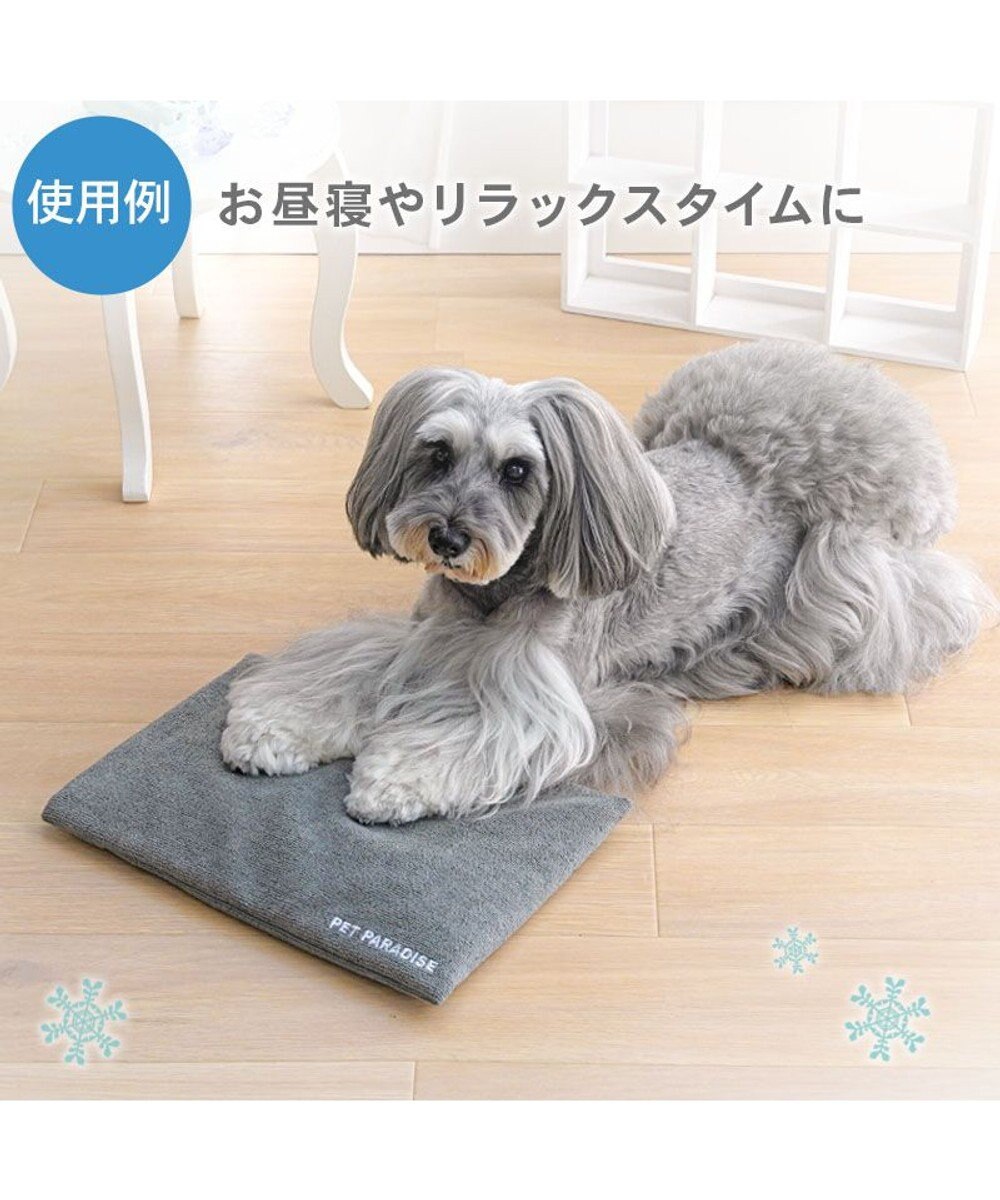PET PARADISE ペットパラダイス やわらかアイス枕 グレー 2026 