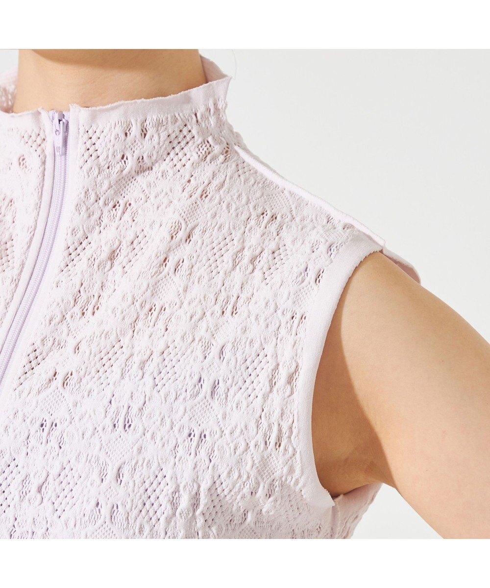 Chacott 【ノーソーイングニット】レーシーバレエニットベスト 