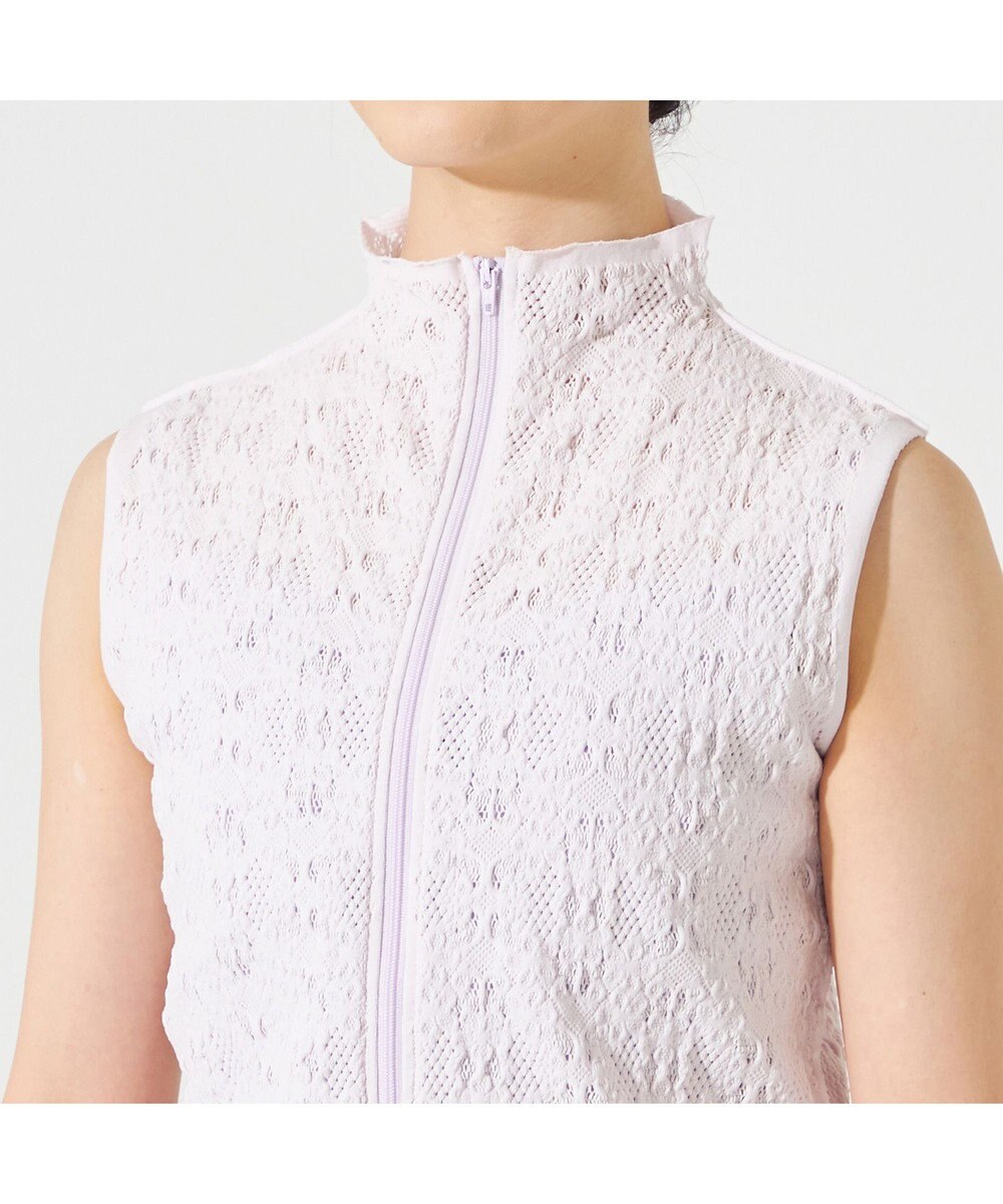 Chacott 【ノーソーイングニット】レーシーバレエニットベスト 