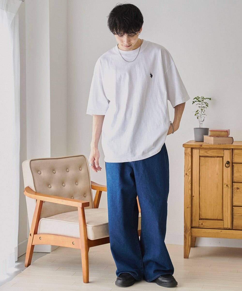 WEGO 【ユニセックス着用ITEM】別注USPOLO　ヘビーウエイトBIGT（S） 