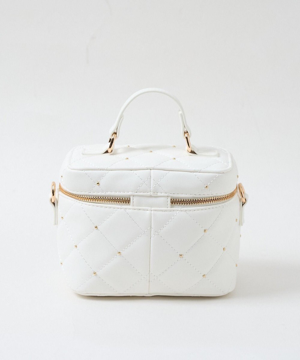 WEGO メタルパーツキルティングバニティショルダー 