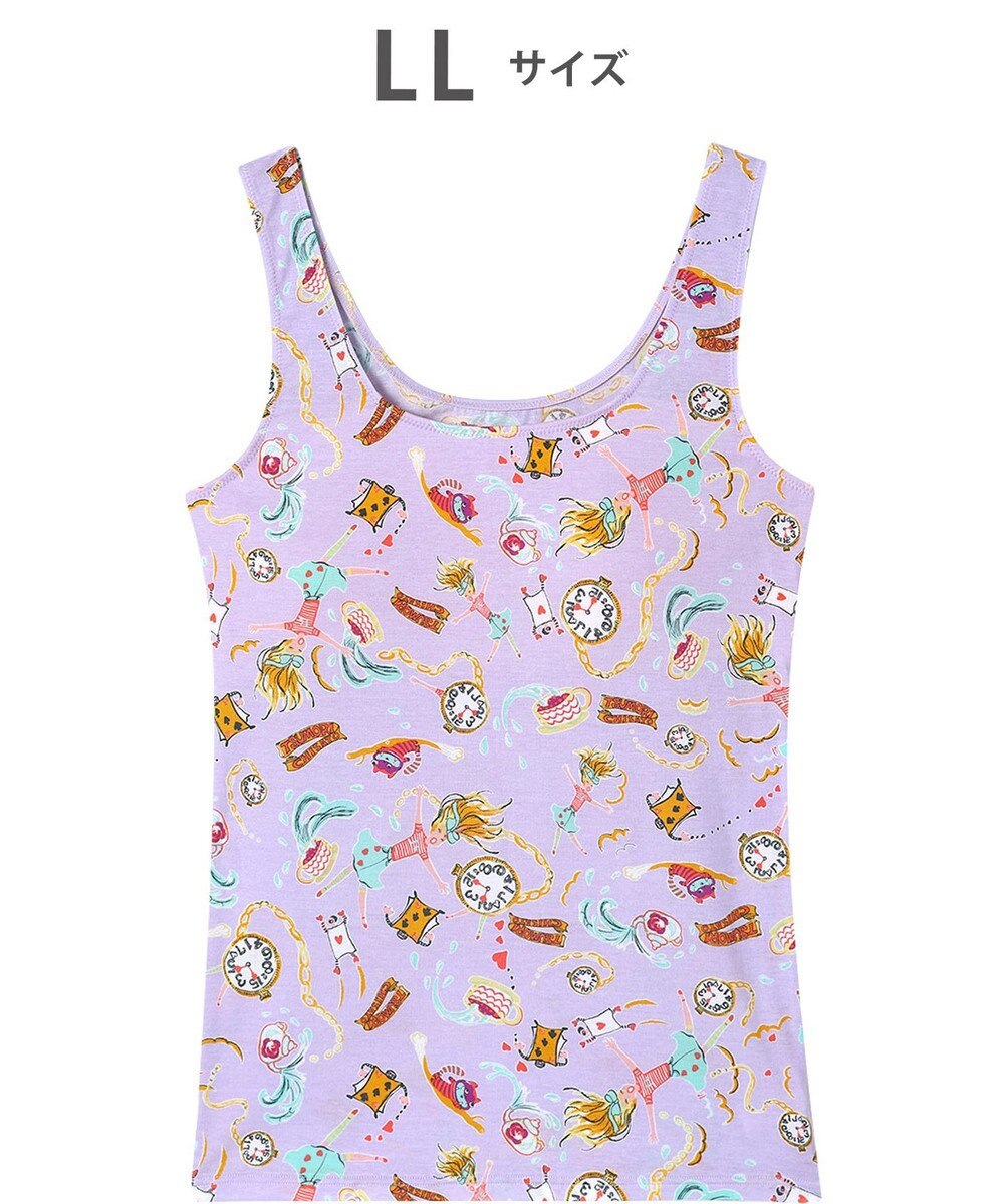 tsumori chisato SLEEP ツモリチサト インナー 綿混ベア天竺素材(身生地) パッド付き ノースリーブ タンクトップ レディース UCX565/ワコール 