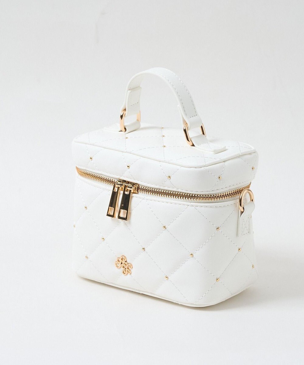 WEGO メタルパーツキルティングバニティショルダー 