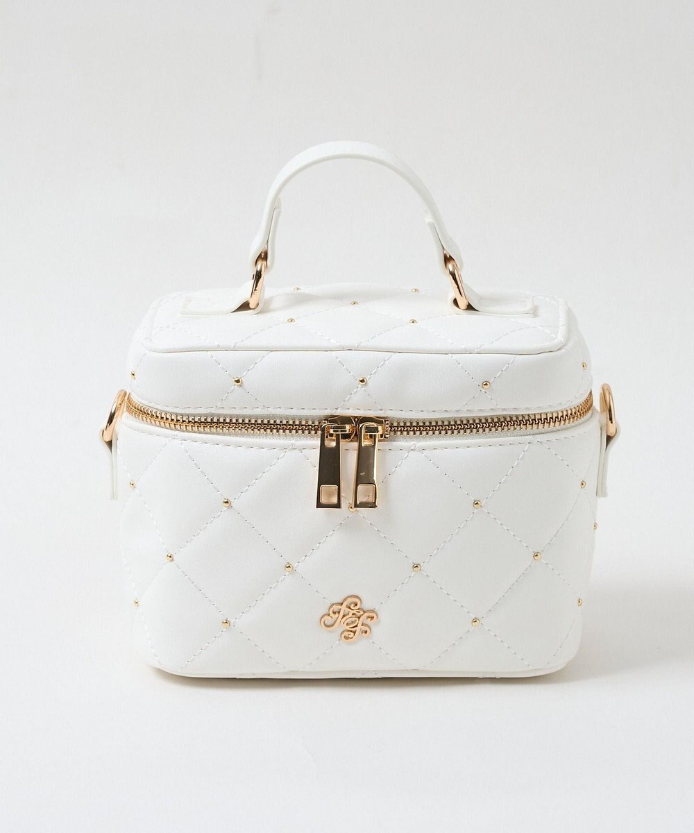 WEGO メタルパーツキルティングバニティショルダー 