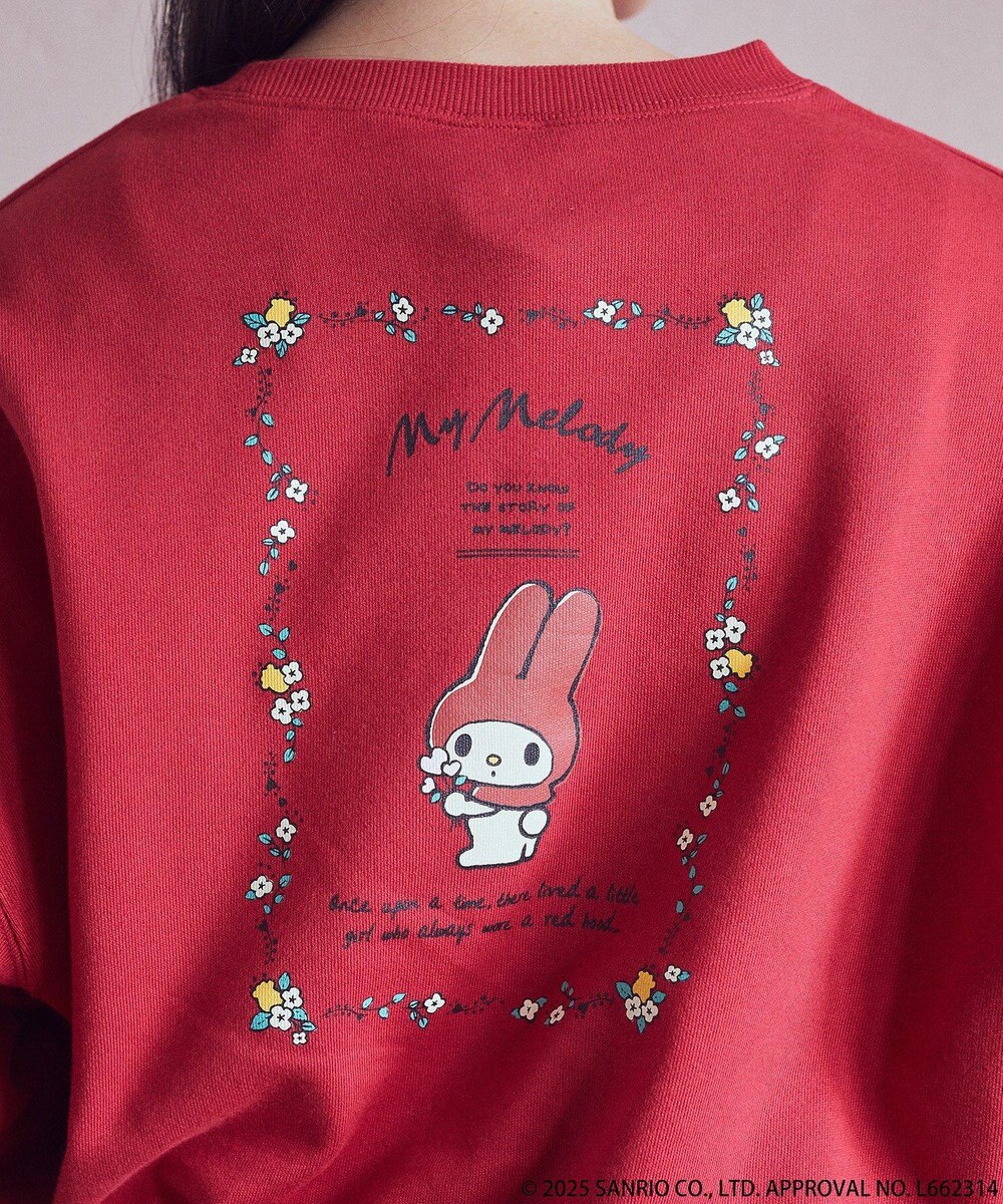 earth music&ecology マイメロディ＆クロミ／ｅａｒｔｈ　レトロアートスウェット 