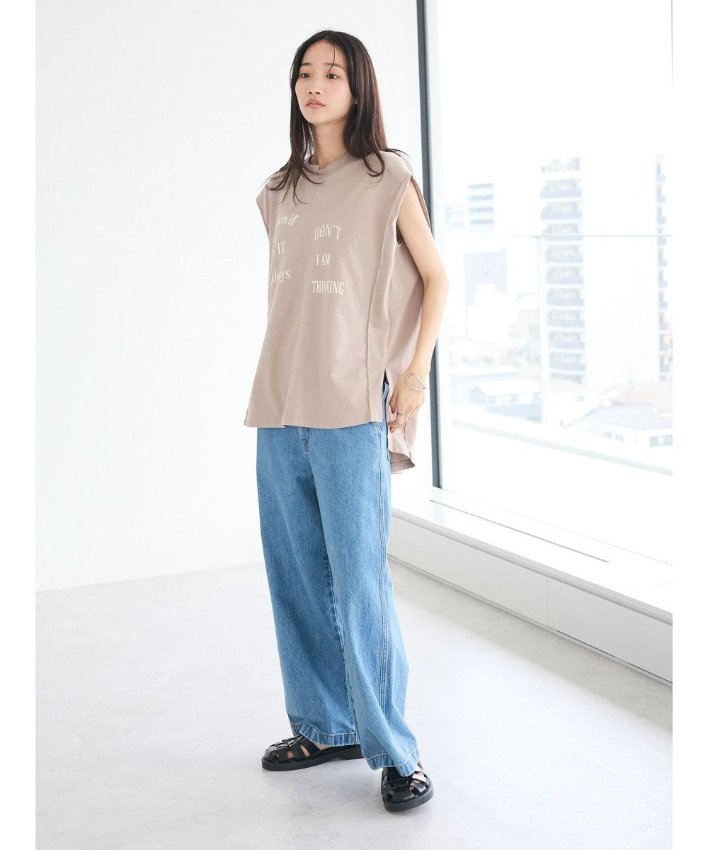 CRAFT STANDARD BOUTIQUE リメイクロゴノースリーブTee 