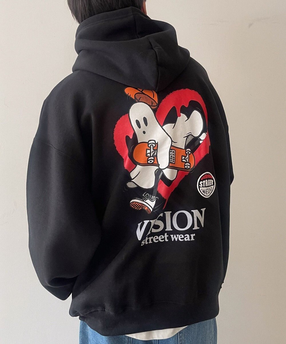 WEGO VISIONゴーストグラフィックプルパーカー 