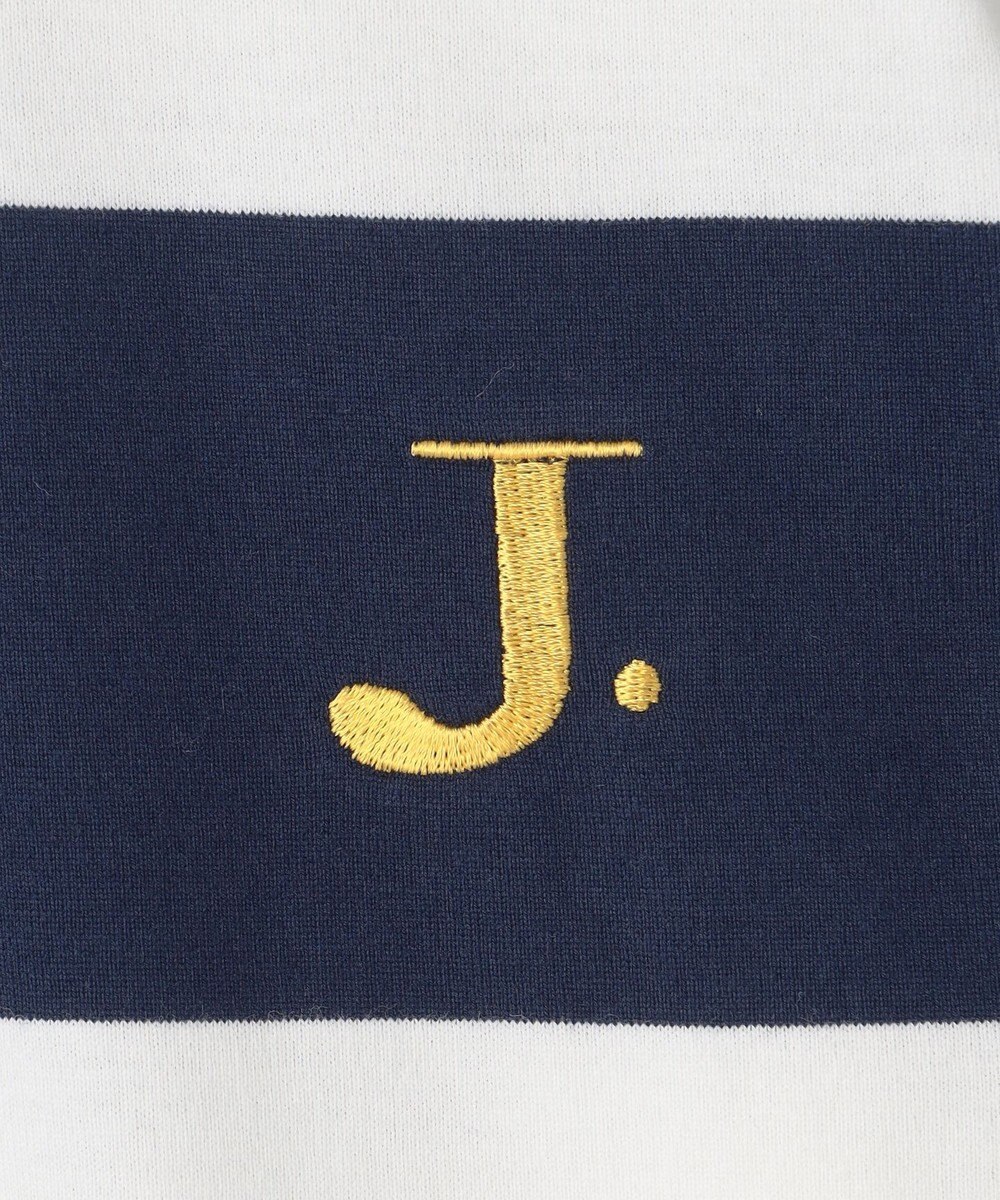 J.PRESS KIDS 【140-170cm】J.ボーダー ラガーシャツ 