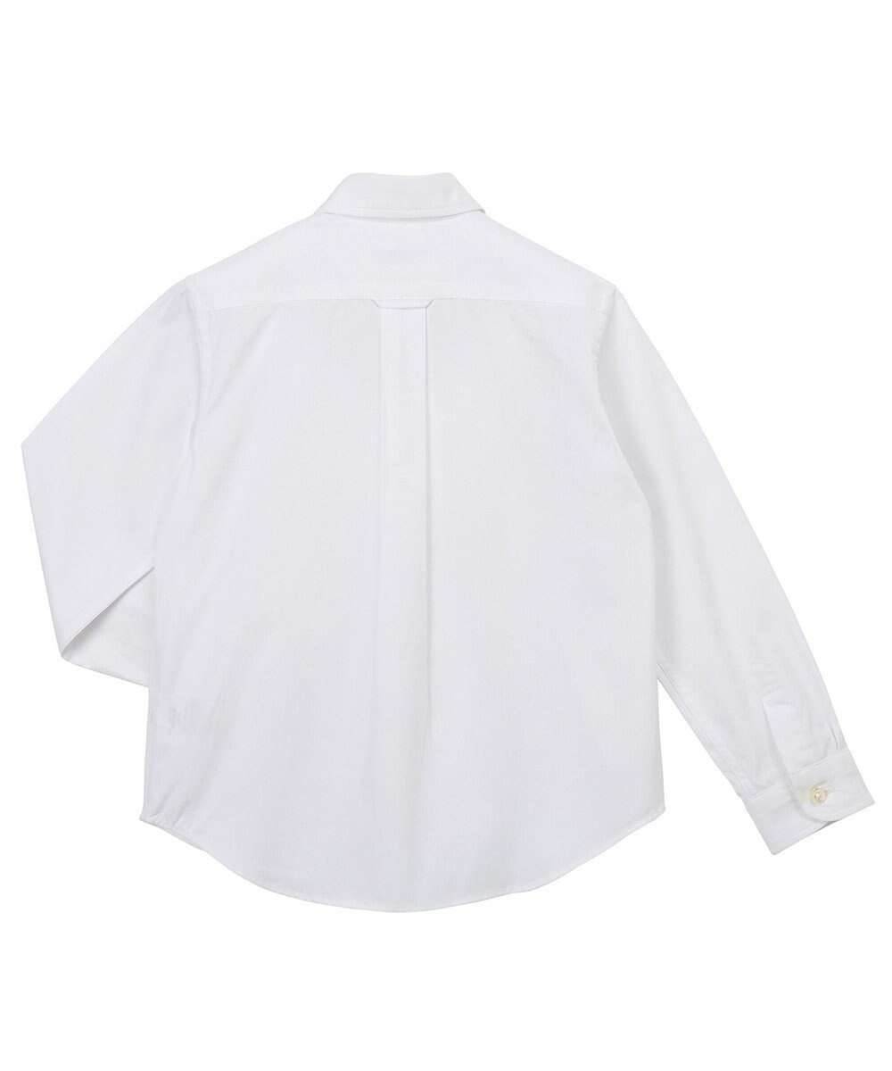 MIKI HOUSE HOT BISCUITS 【ミキハウス】【110-130cm】 ブロード素材の長袖シャツ 