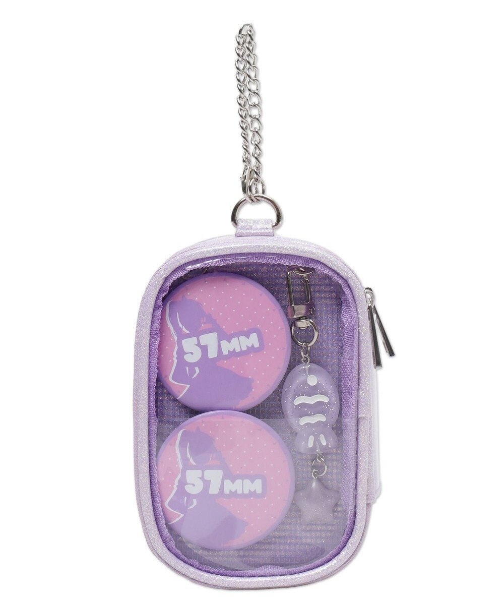 WEGO 【痛バ＆推し活グッズ】ダブルフェイスマルチぬいポーチ 