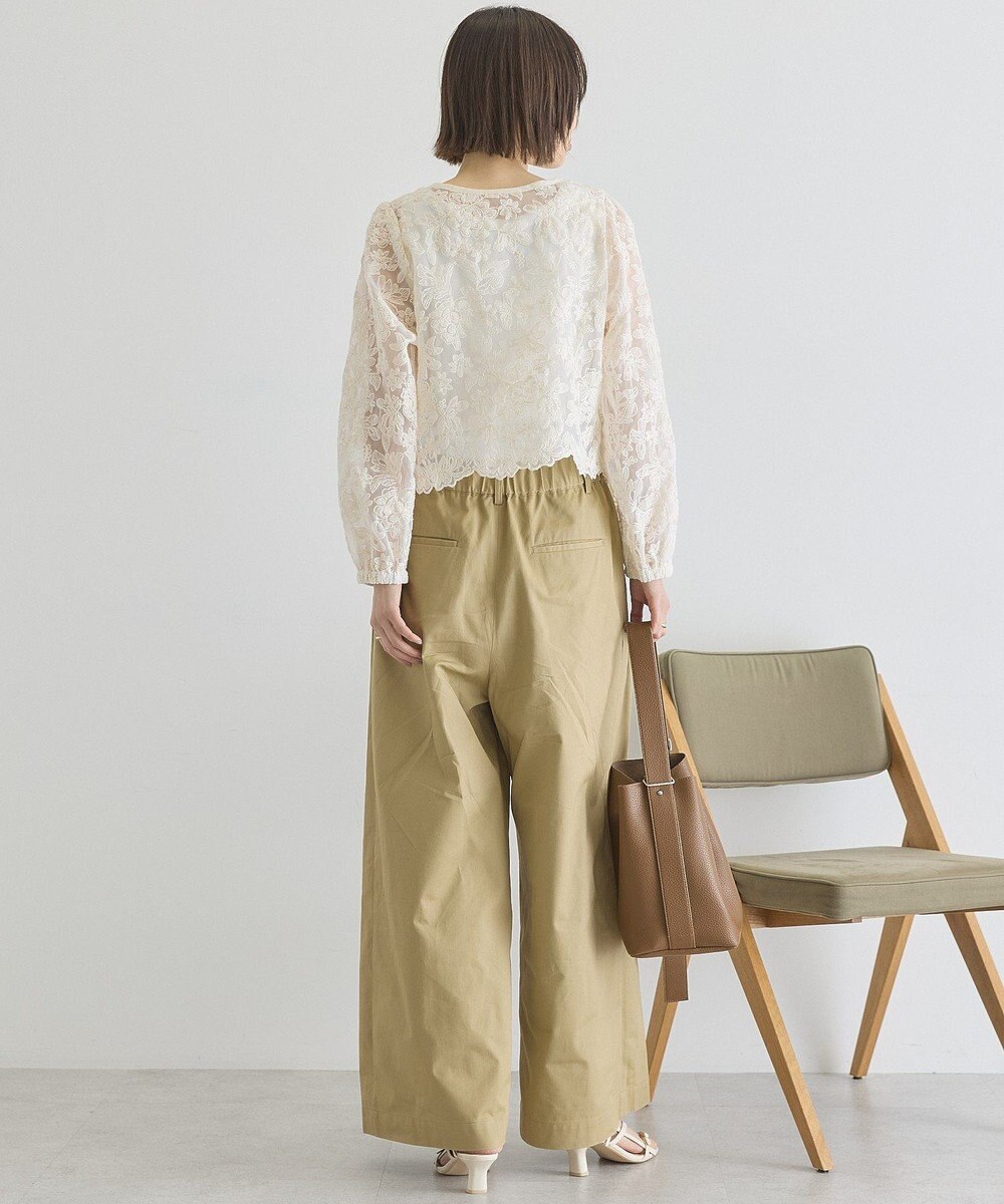 AMERICAN HOLIC 【前後2WAY】シアーレースブラウス 