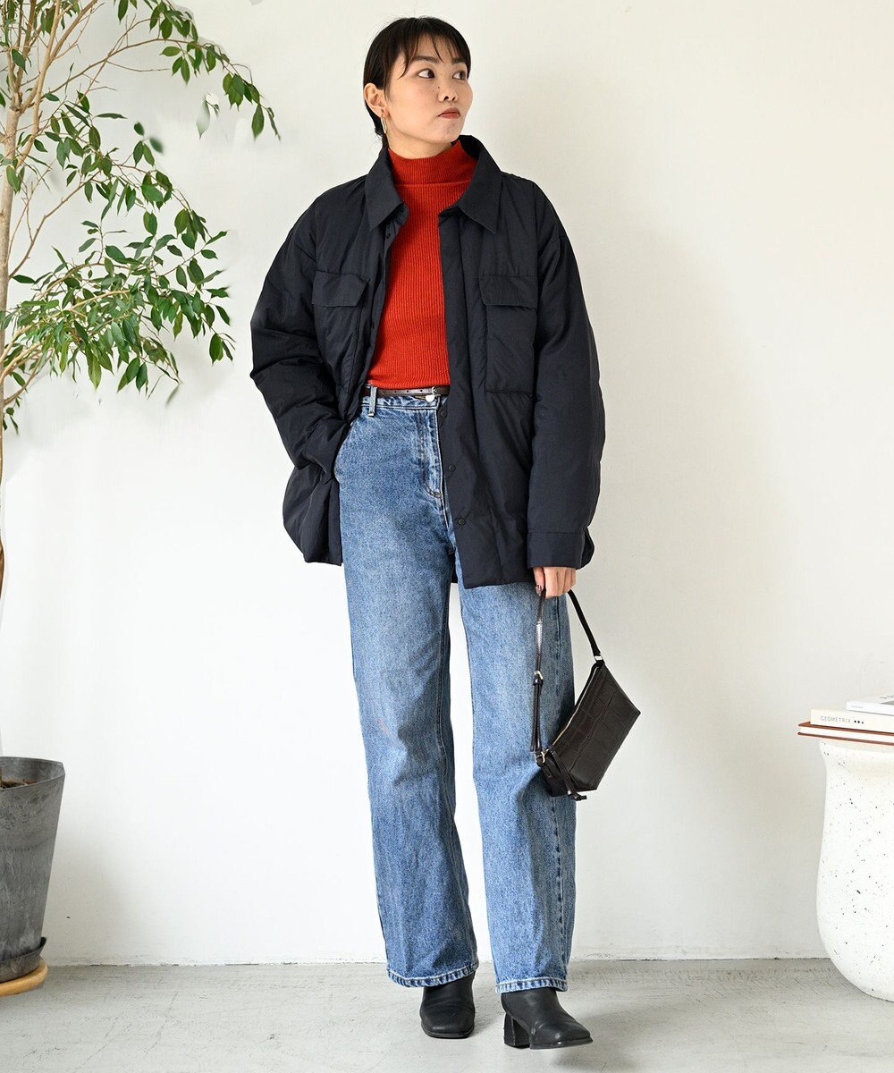 KWD 【日本製/高品質ダウン】LIGHT DOWN SHIRTS JACKET ライトダウンシャツジャケット 