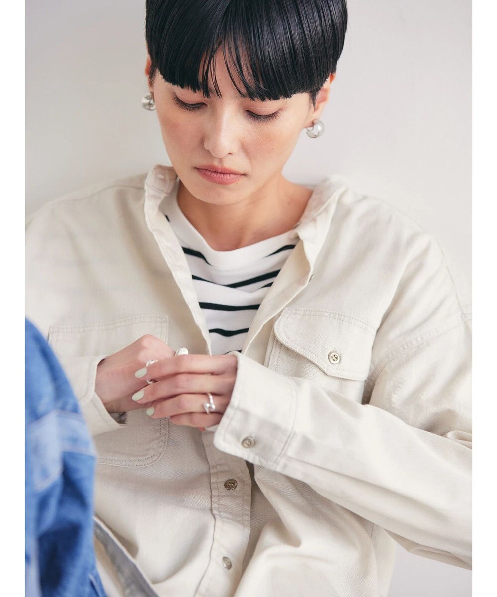 AMERICAN HOLIC ツイルＷポケットＡラインワンピース 