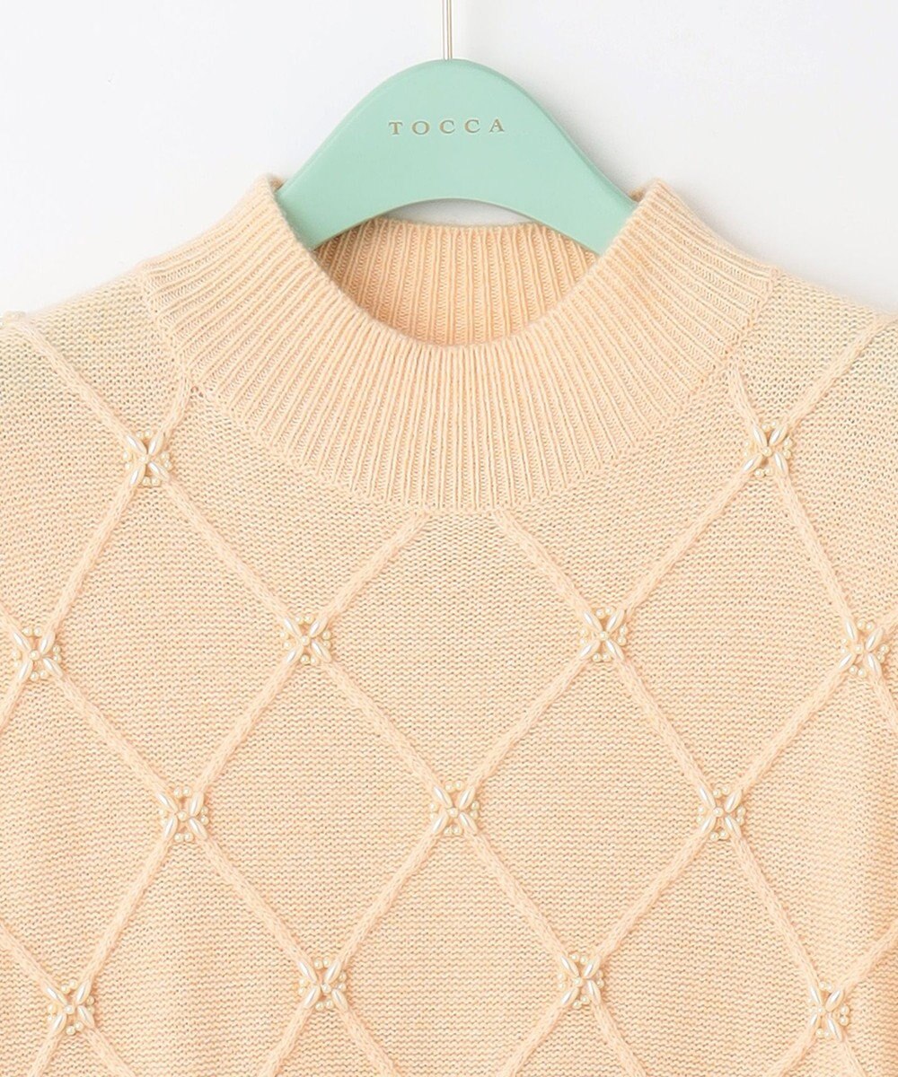 TOCCA 【洗える】PEARL BOUQUET KNITDRESS ニットドレス 
