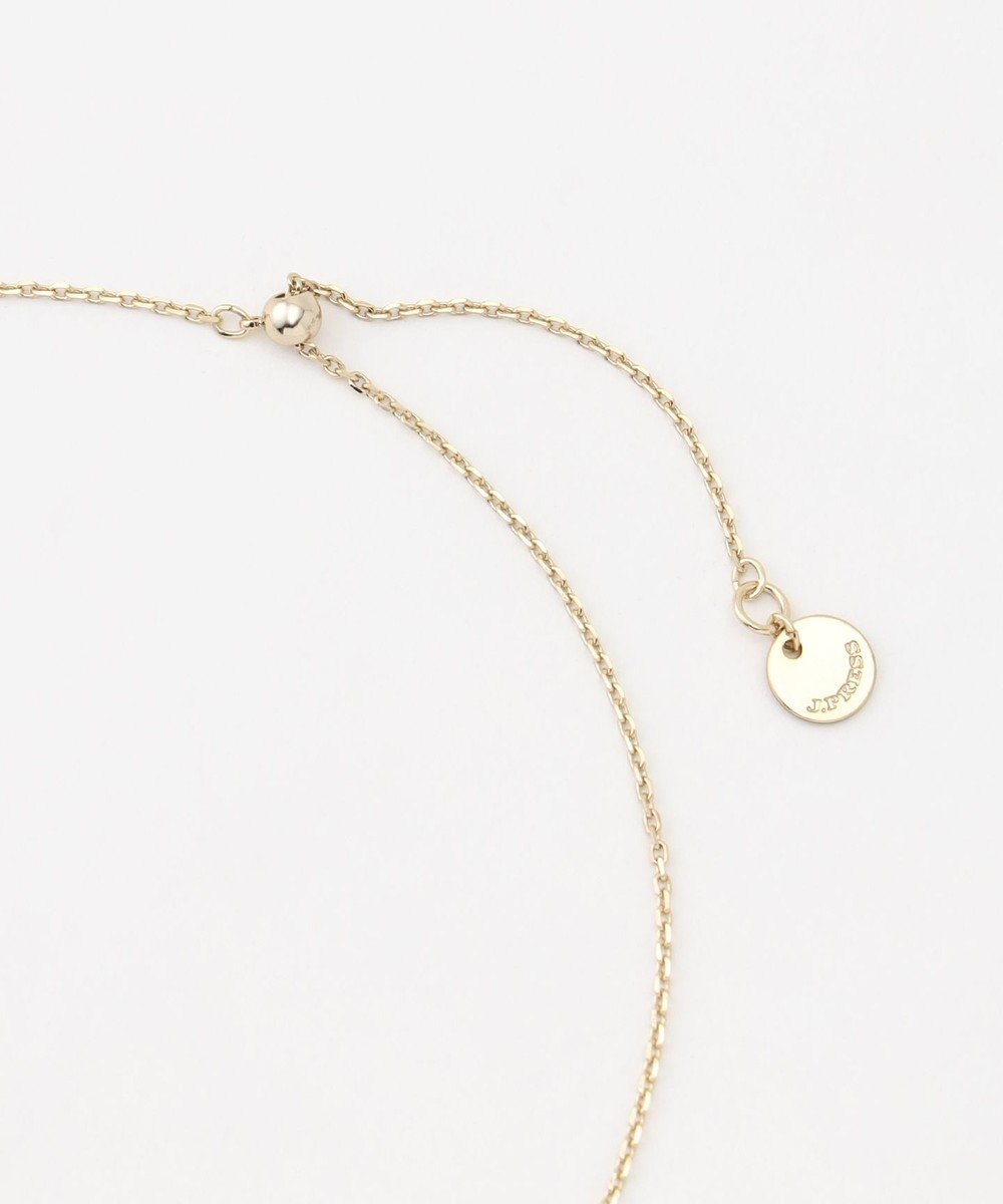 J.PRESS LADIES ジルコニア ビジューリング ネックレス 