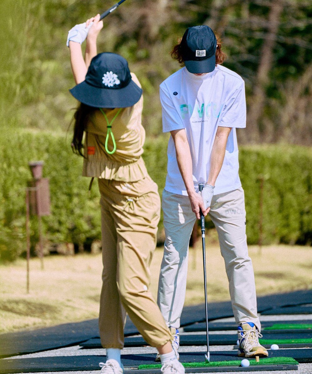 PW CIRCULUS 【WOMEN】ギャザリングシャツ  ゴルフウェア レディース 