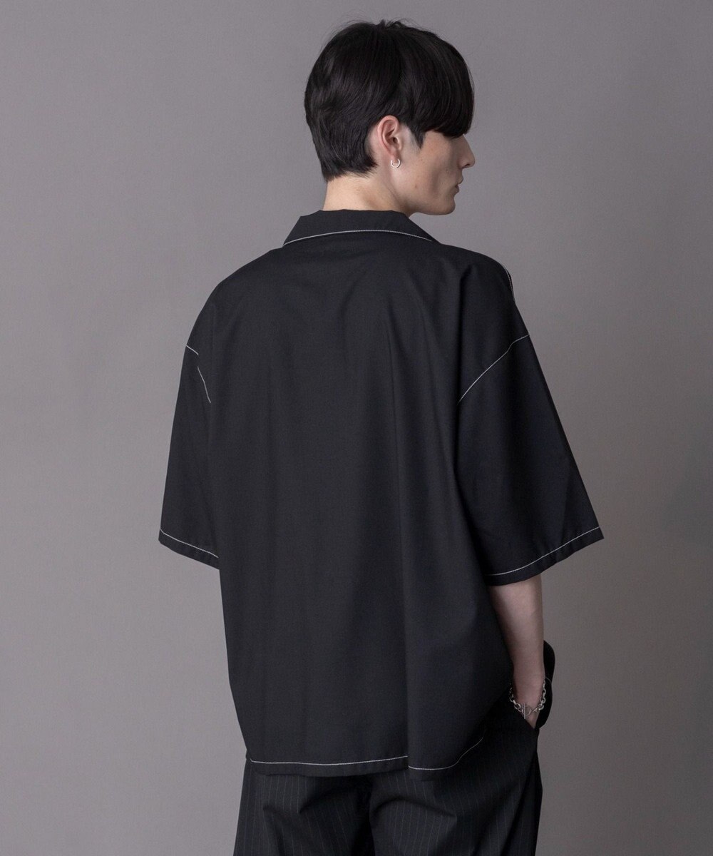 WEGO 【ユニセックス着用ITEM/SMLサイズ展開】 TRオープンカラーシャツ（SS） 