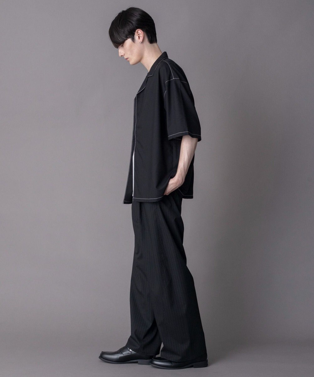 WEGO 【ユニセックス着用ITEM/SMLサイズ展開】 TRオープンカラーシャツ（SS） 
