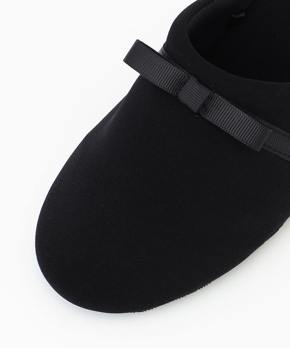 ANY 【巾着ポーチ付き】リボンヒールスリッパ 