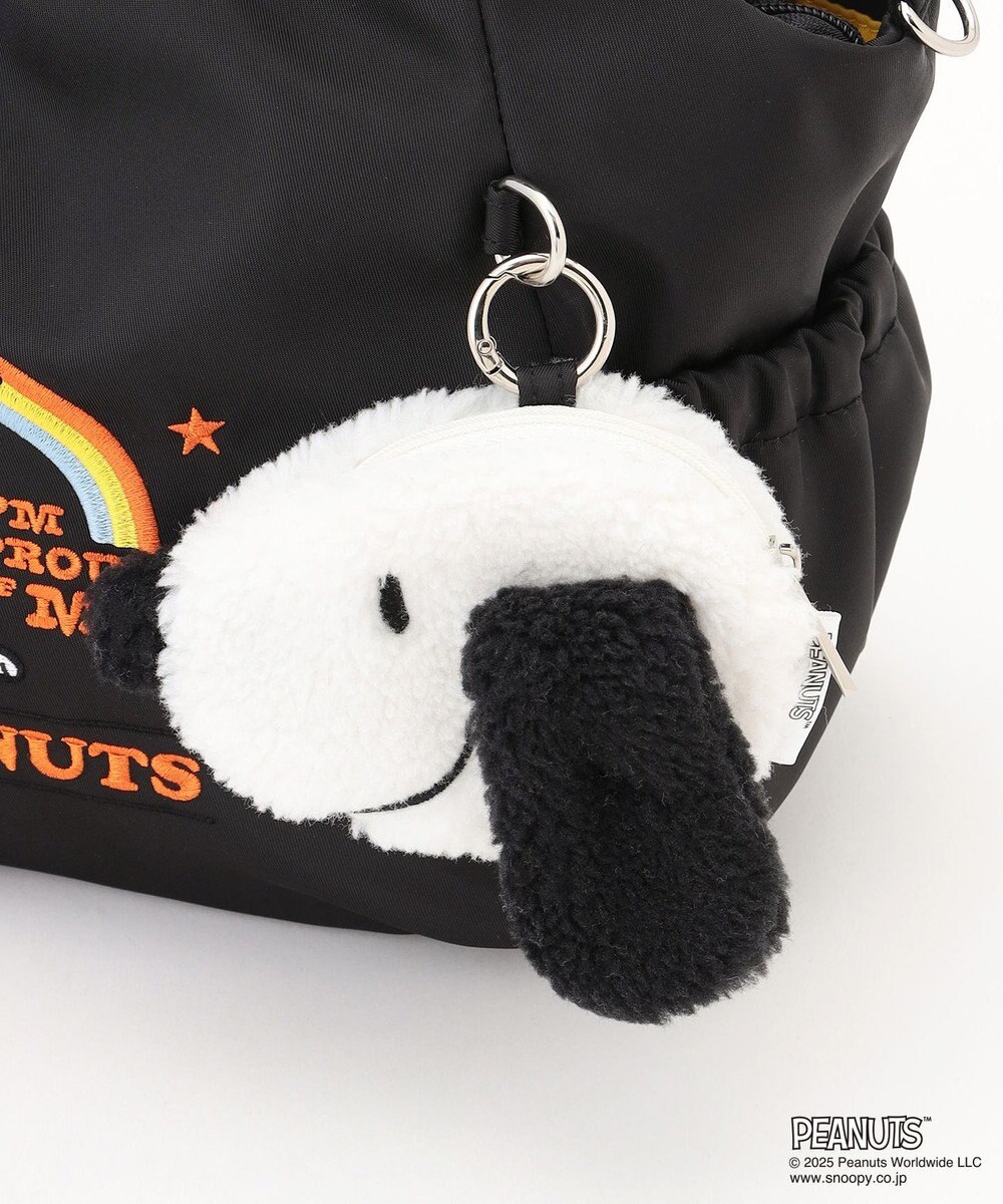 Y'SACCS SNOOPYデザイン サイドギャザー2wayトート　Sサイズ(レインボー） 