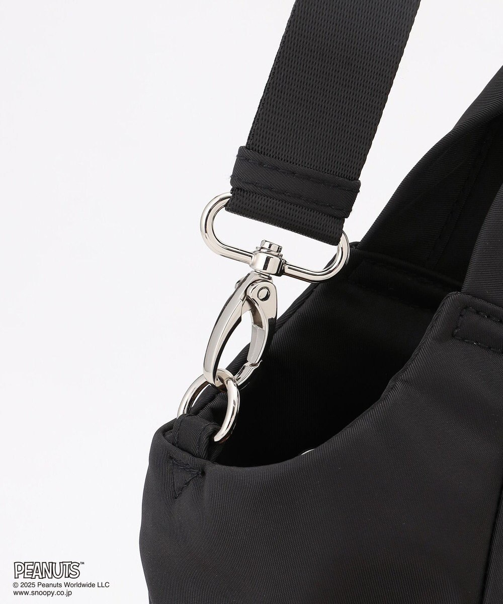 Y'SACCS SNOOPYデザイン サイドギャザー2wayトート　Sサイズ(レインボー） 