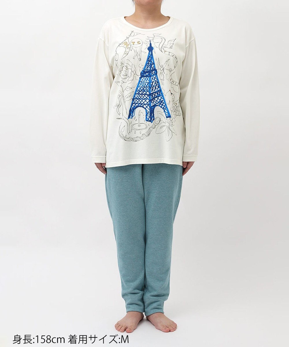 tsumori chisato SLEEP ツモリチサト トップス 長袖 ルームウェア 綿100%(本体) レディース UTX585 /ワコール 