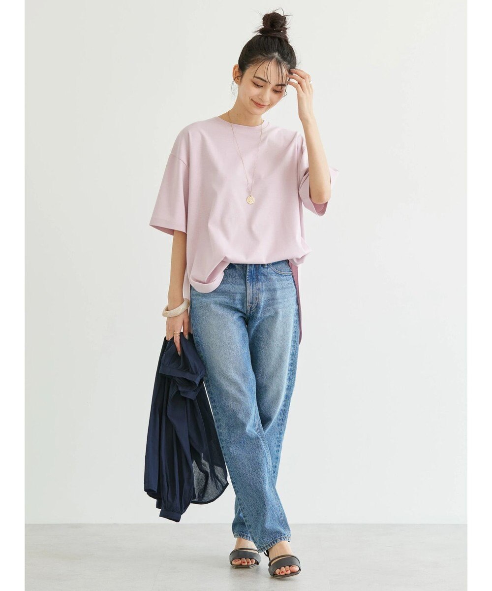 AMERICAN HOLIC 抗菌防臭　Ｄａｉｌｙ！　裾ラウンドカットチュニック 