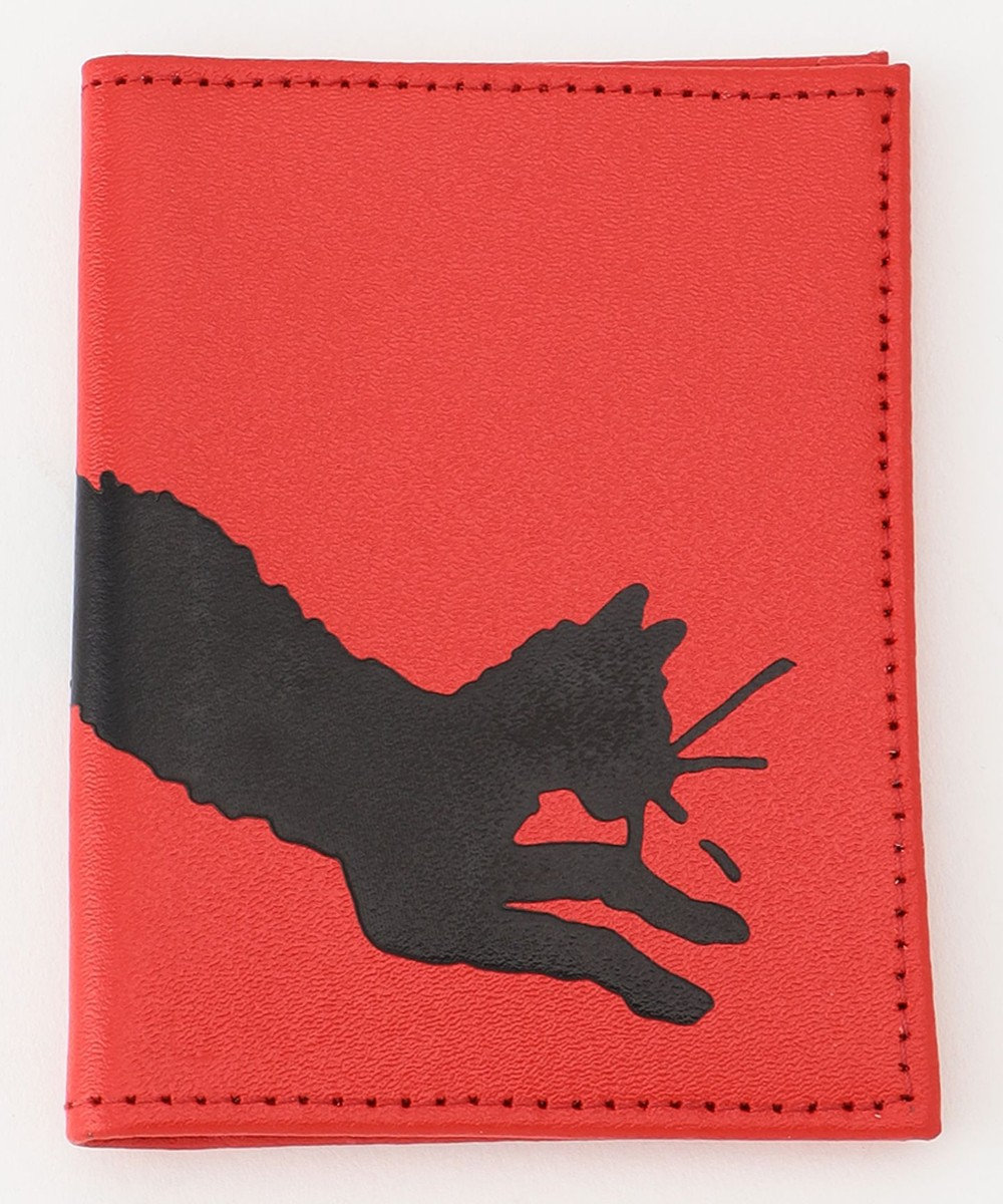 ONWARD CROSSET STORE 【ARK】CAT TRAVEL CARD HOLDER　カードホルダー Red