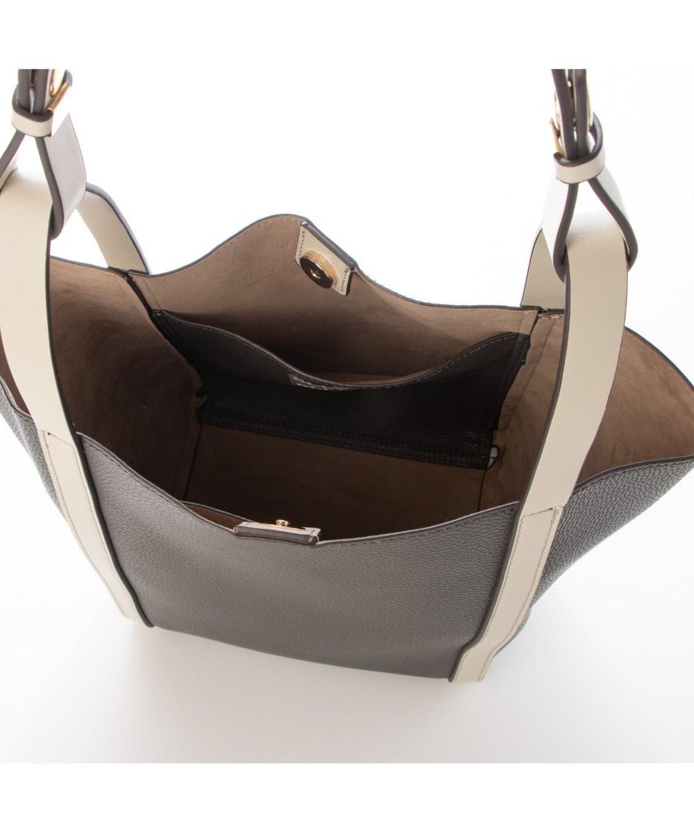 UNBILLION カシュカシュ cachecache / インバッグ付き2wayショルダートート 