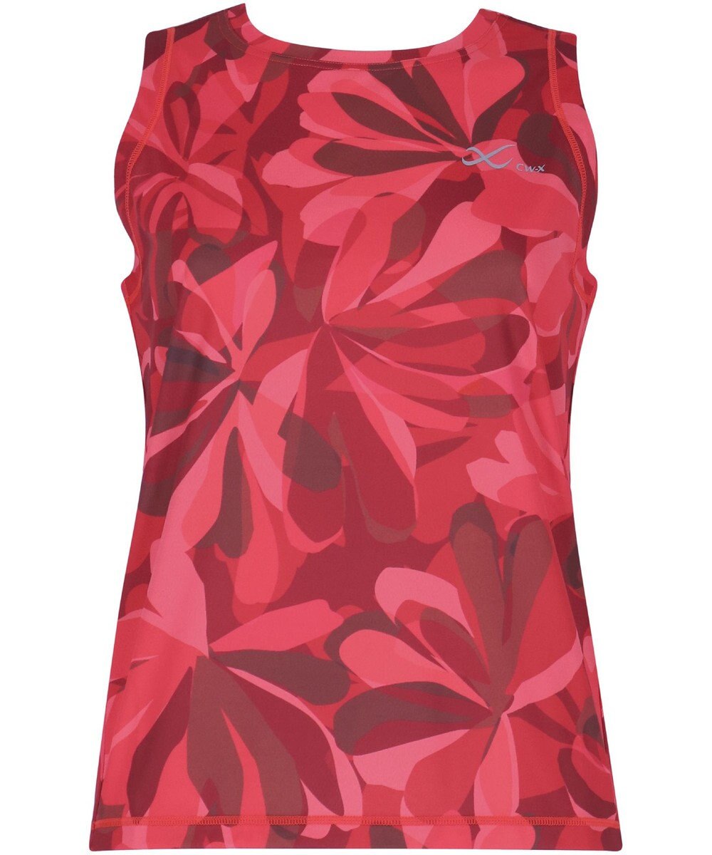 CW-X 【WOMEN】 CW-X トップス 【薄軽ランニングシャツ】 ノースリーブ タンクトップ Ｕネック 吸汗速乾性(本体) レディース DLY150 /ワコール 