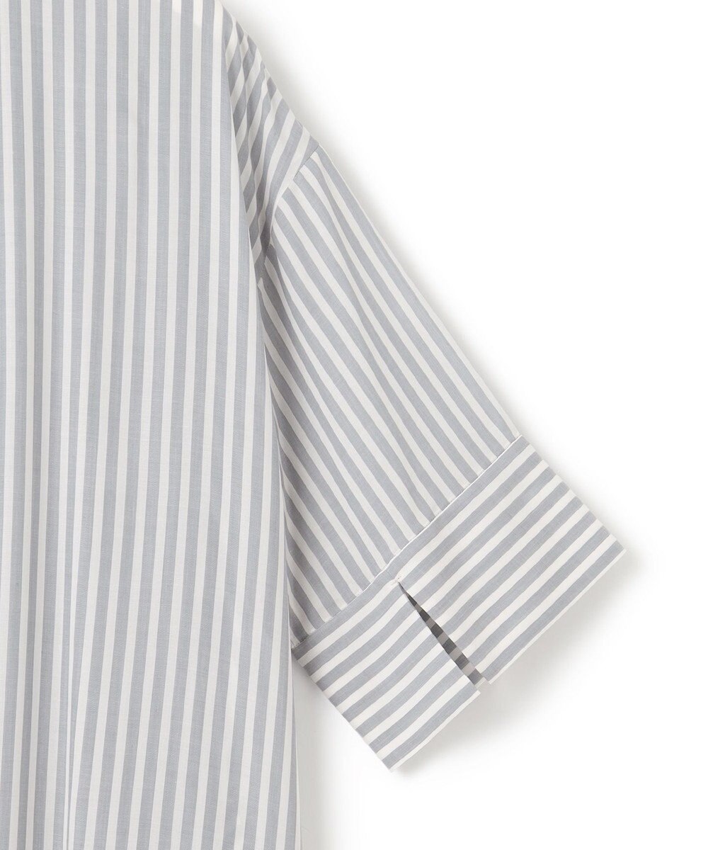 ICB 【接触冷感・洗える】 キュプラローンストライプ ワンピース 