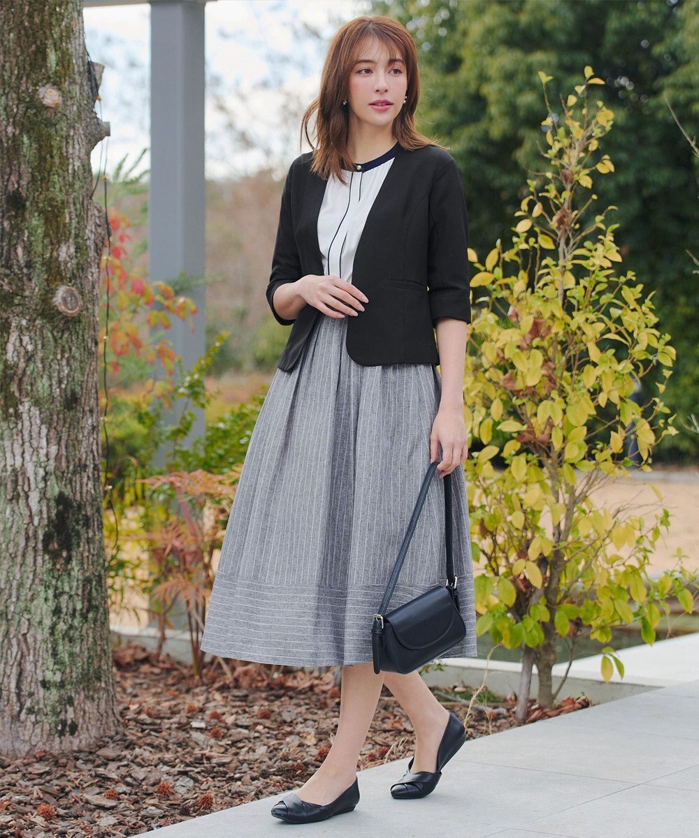 Tiaclasse L カラーレスサマージャケット 