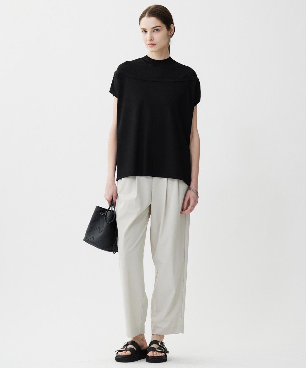 ICB L 【接触冷感・UVカット・防シワ・洗える】 アトラストリコット テーパードパンツ 